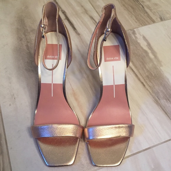 Dolce Vita Shoes - Dolce Vita Halo Rose Gold Stiletto Sandals